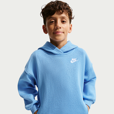 Nike Sportswear Club Fleece Big Kids' Oversized Pullover Hoodie